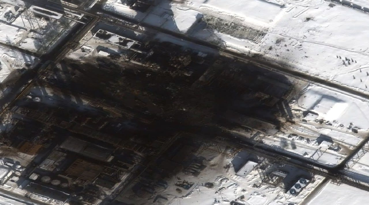 При атаке на химзавод «Дорогобуж» пострадали установки для производства аммиачной селитры и железнодорожный терминал