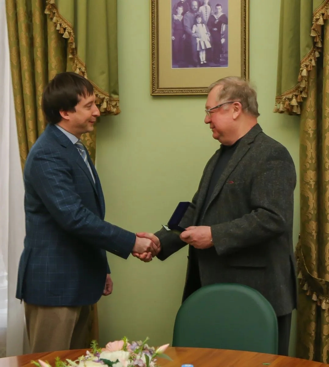 Tamás Serbin and Sergei Stepashin