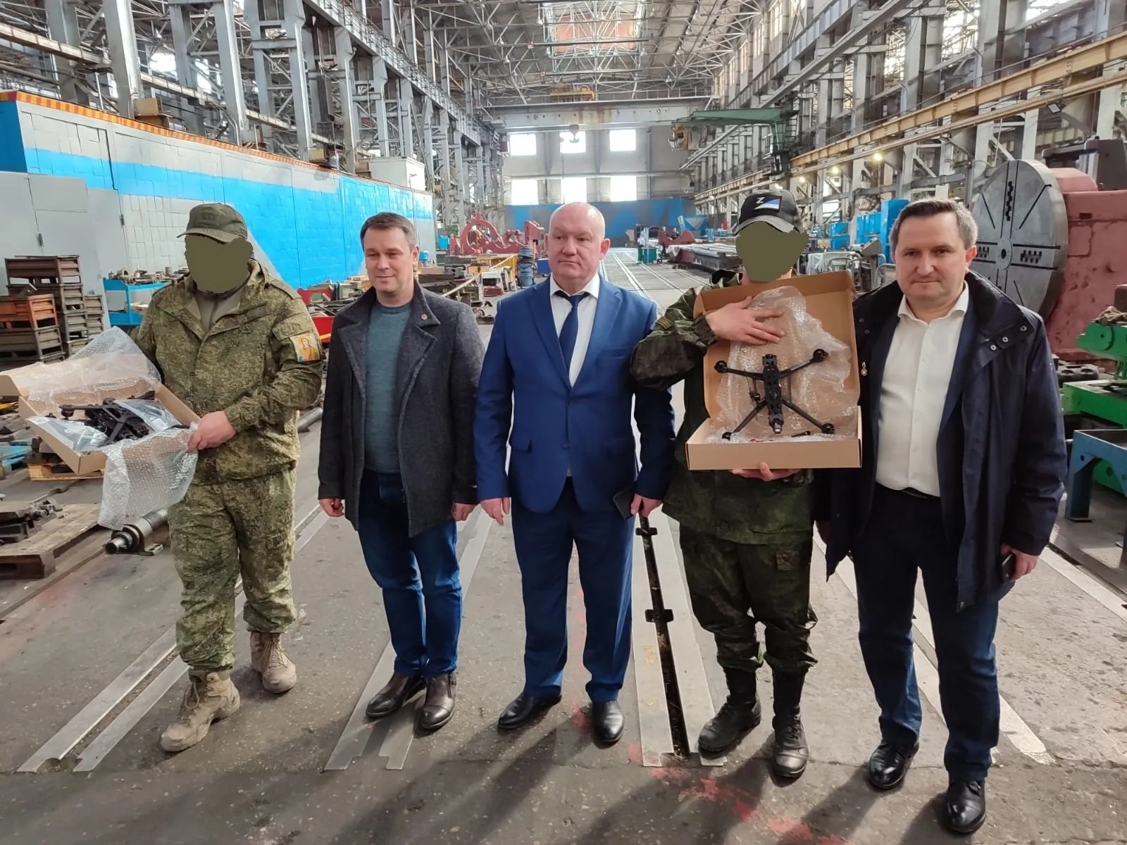 Gennady Nerobeev (center) at ZSTU