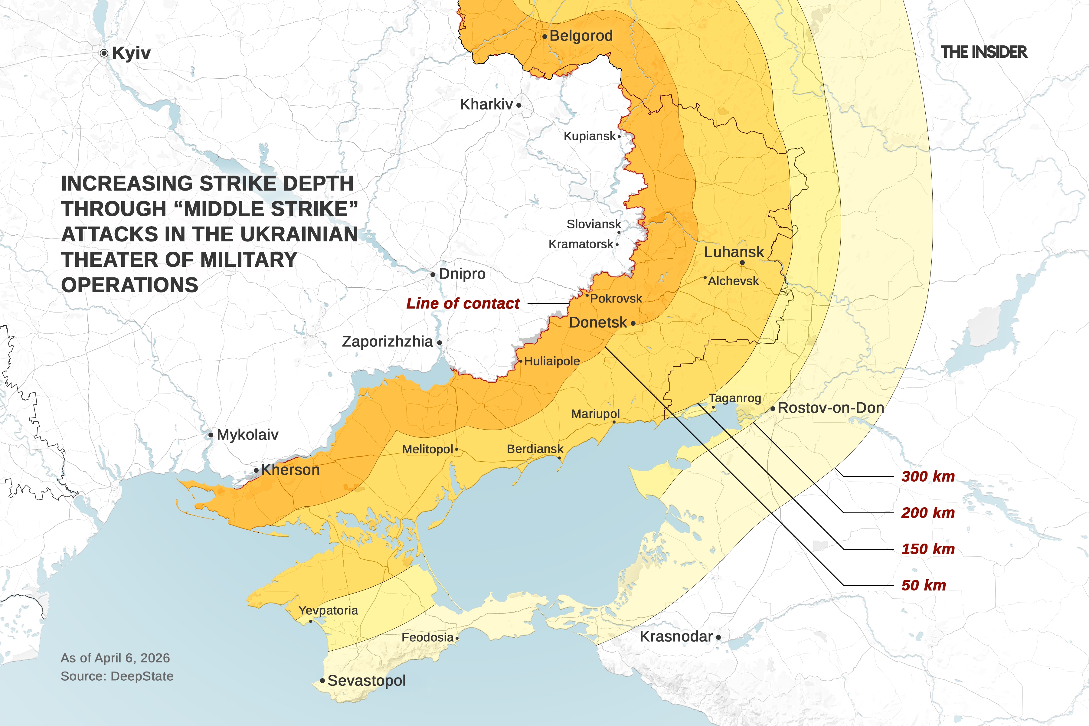 Expansion of the "kill zone" in the Ukrainian theater of military operations