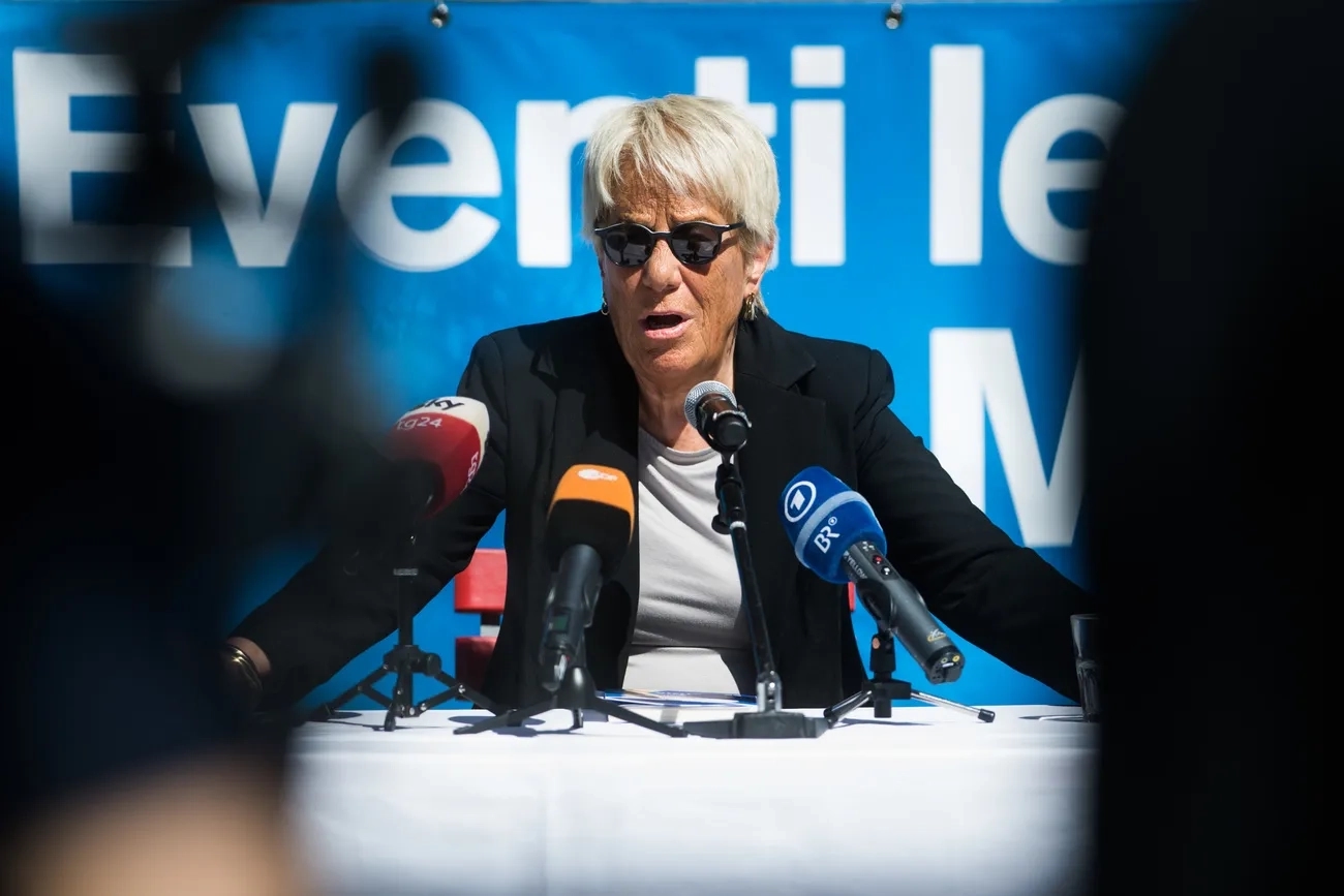 Carla Del Ponte, April 2022