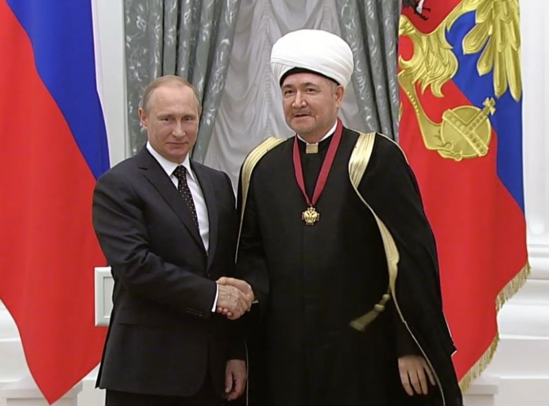 Владимир Путин и Равиль Гайнутдинов