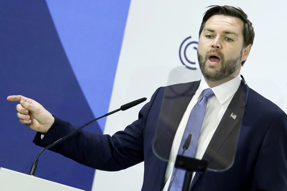 U.S. Vice President JD Vance sharply criticized Europe