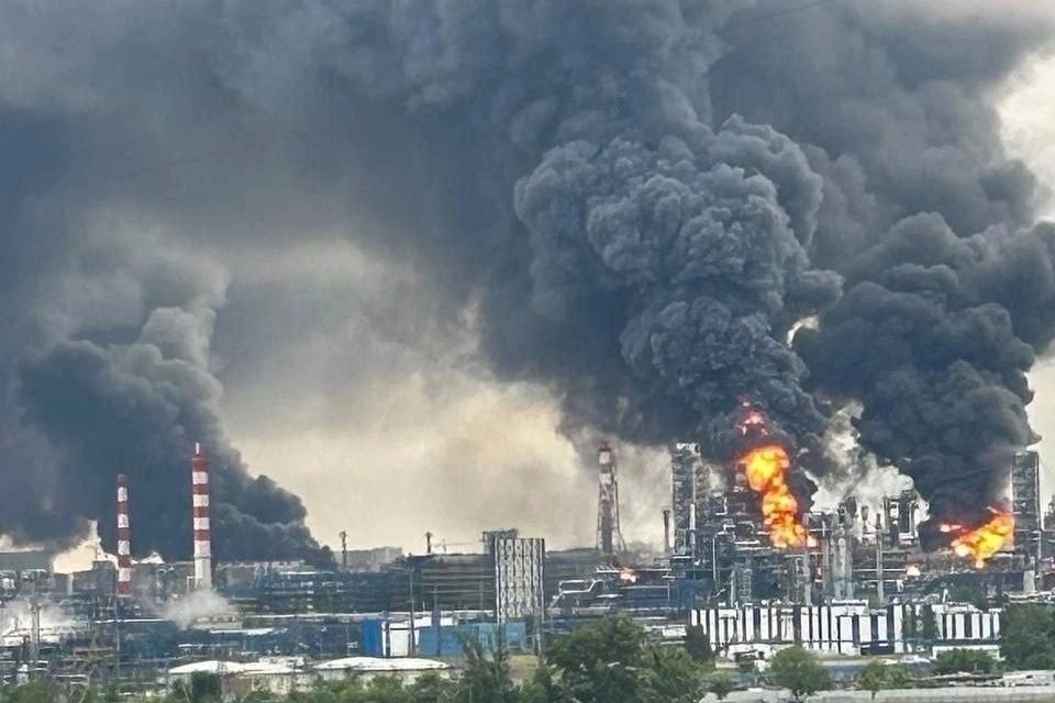 Ukraine has launched two UAV strikes on the Moscow Refinery in Kapotnya