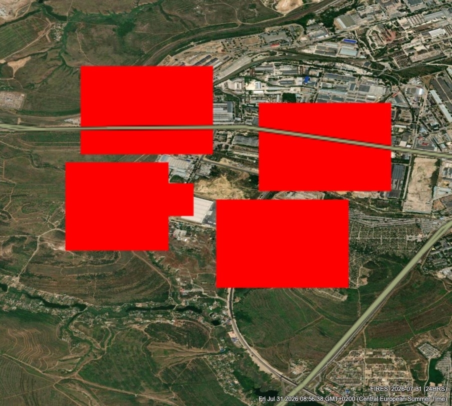 Industrial zone of Volgograd’s Dzerzhinsky district