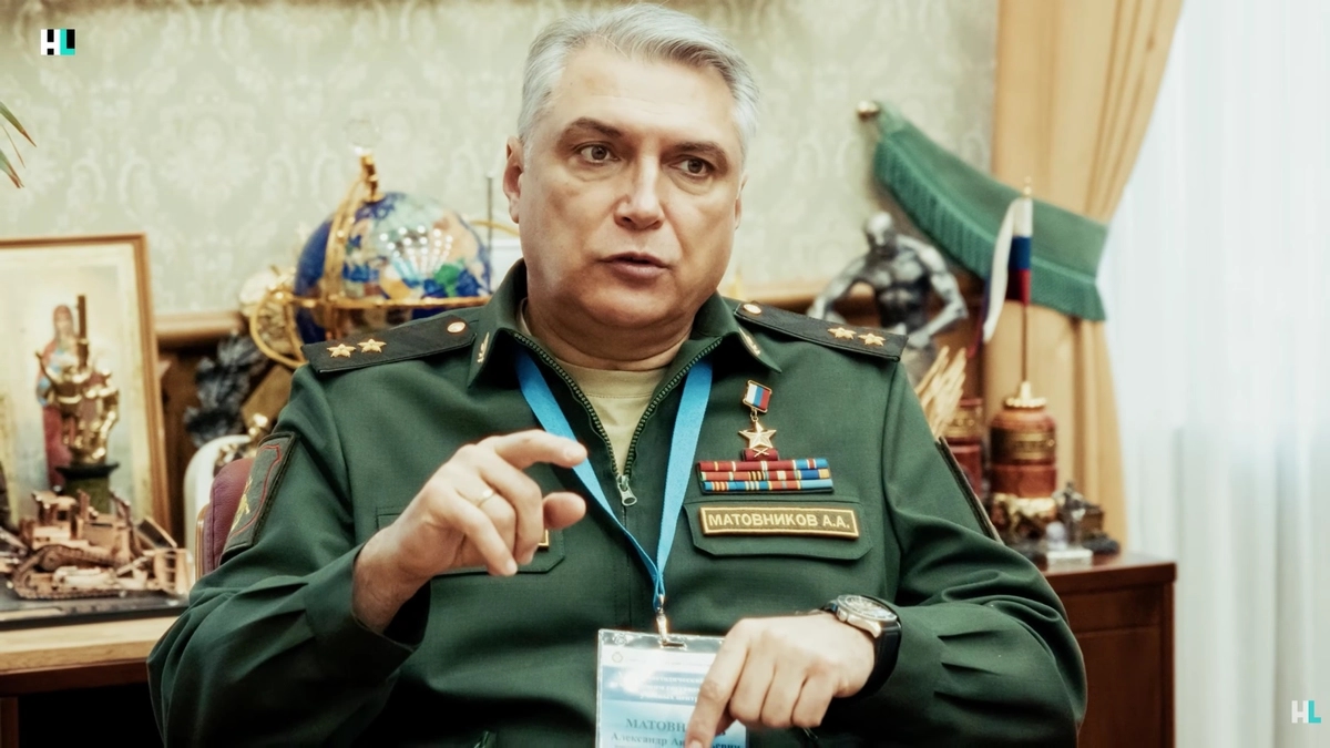 Colonel General Alexander Matovnikov