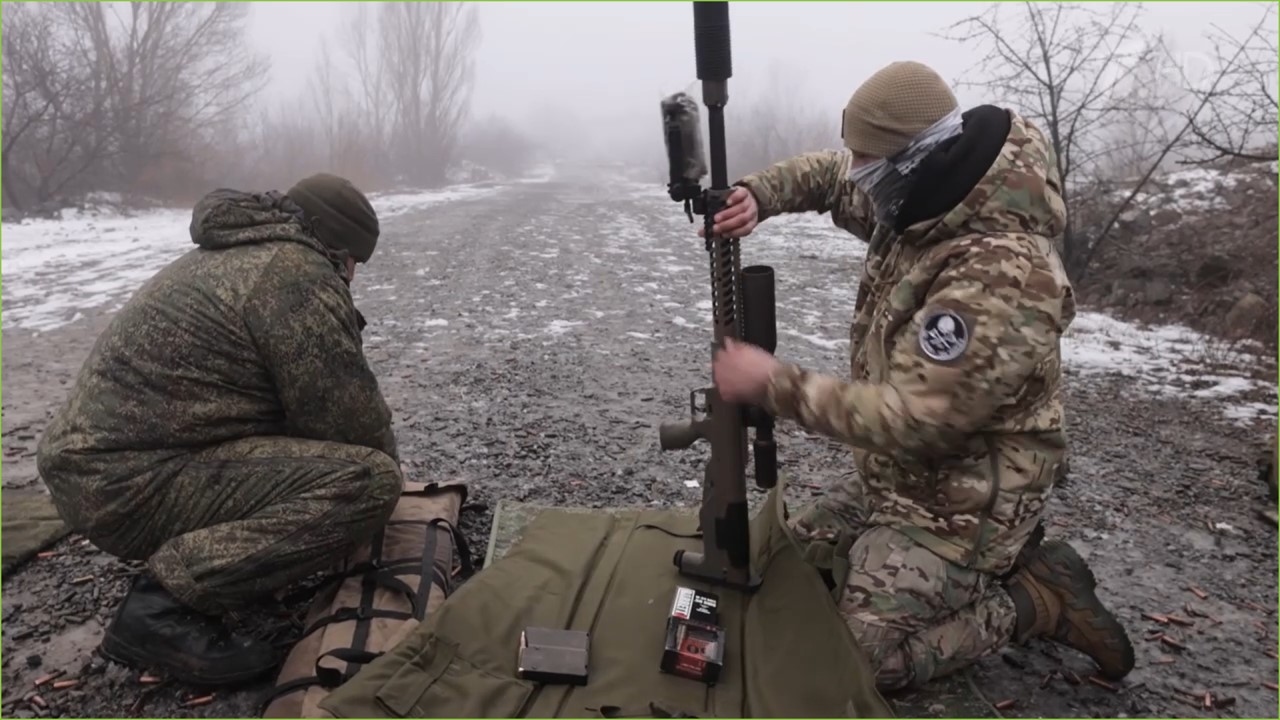 Американская винтовка Desert Tech и американские патроны Hornady у снайперов 155-й бригады морской пехоты ТОФ