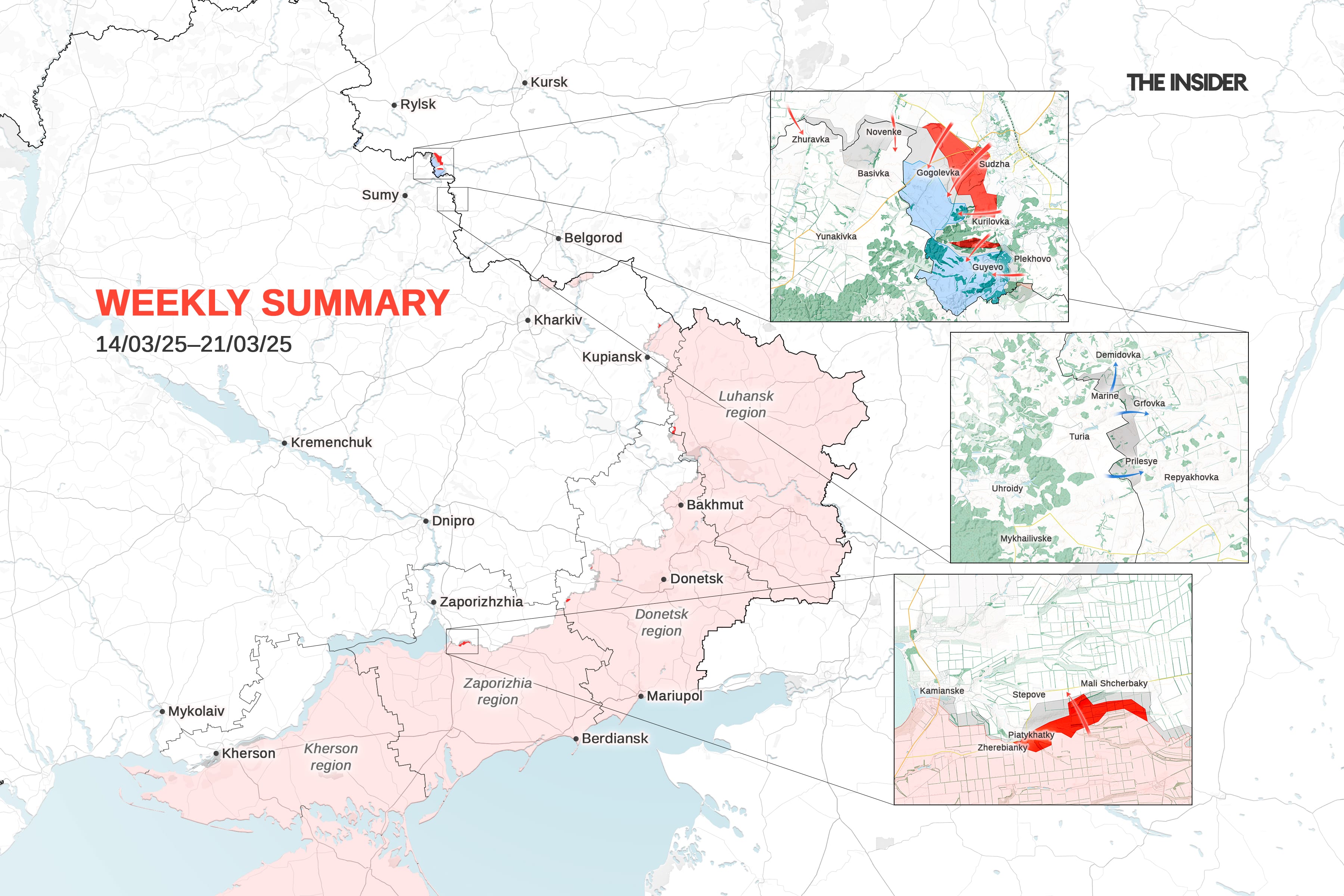 Weekly Russia-Ukraine war summary: Battles in Belgorod, AFU pull back from Sudzha, “Long Neptune” missile reaches Tuapse oil refinery