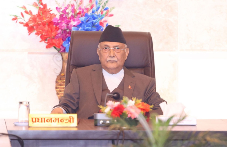 Премьер-министр Непала Кхадга Прасад Шарма Оли. Фото: The Kathmandu Post