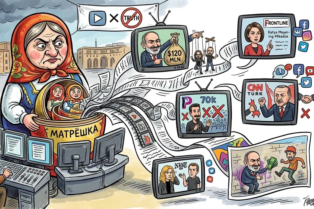 Russia’s Matryoshka bots use System of a Down concert announcement to launch pre-election smear campaign against Armenian PM Nikol Pashinyan