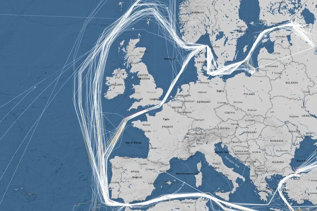 Three-quarters of sanctioned Russian tankers avoided the English Channel after British forces detained the Smyrtos, OSINT project says
