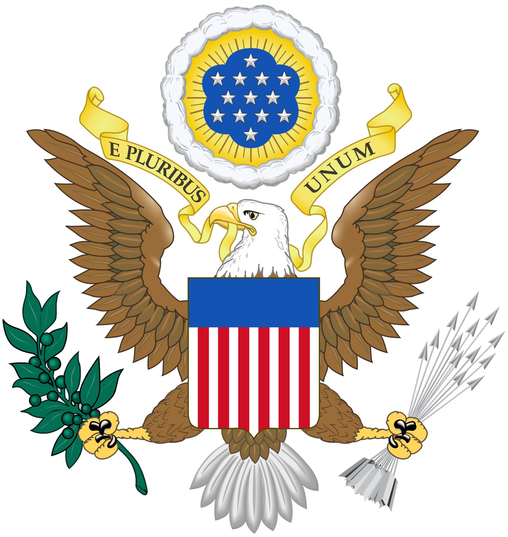 Современный герб США