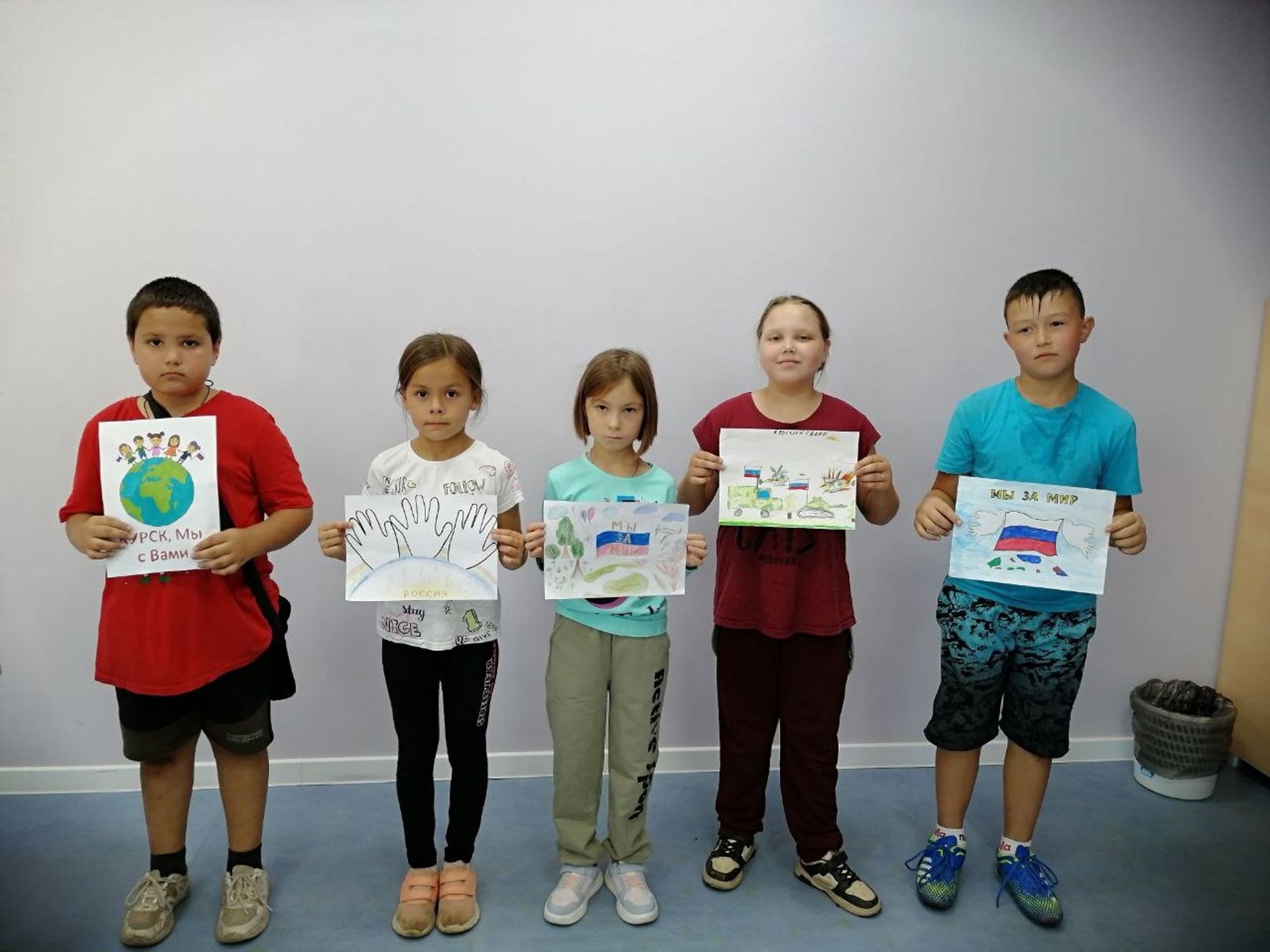 Camp Krepysh at the school in the village of Shorshely in Chuvashia 