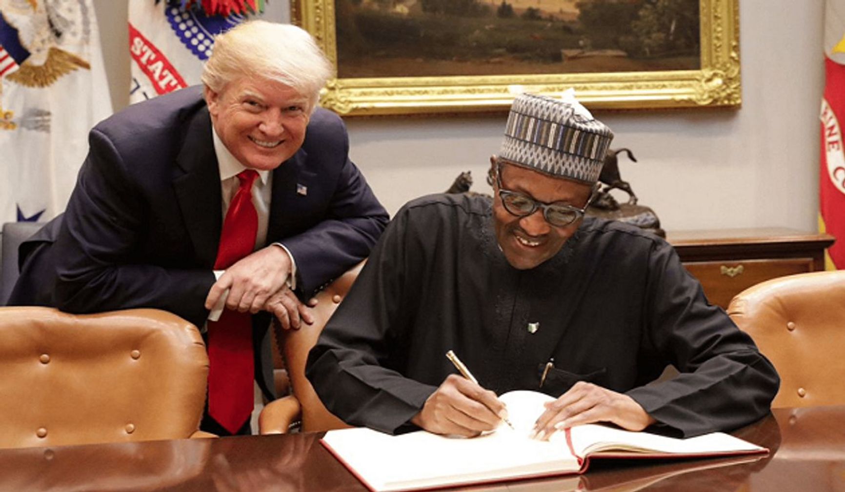 Nigeria’s president Muhammadu Buhari was the first leader from sub-Saharan Africa to be invited for talks during Trump’s first presidency