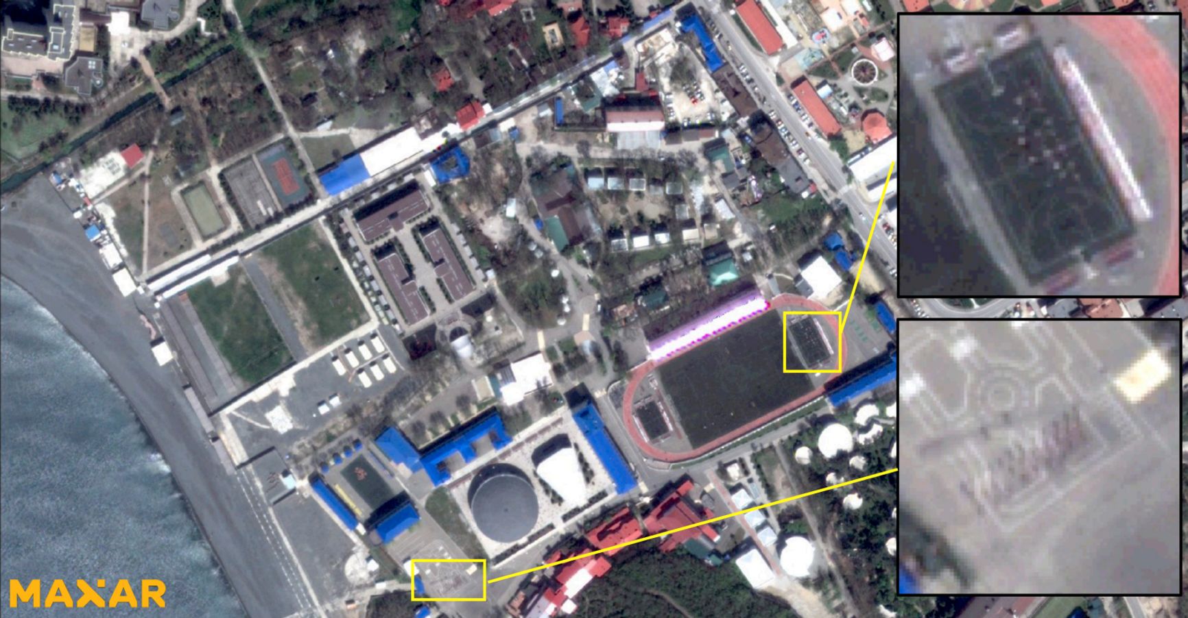 Individuals in formation at All-Russian Children’s Center “Change”, April 2025