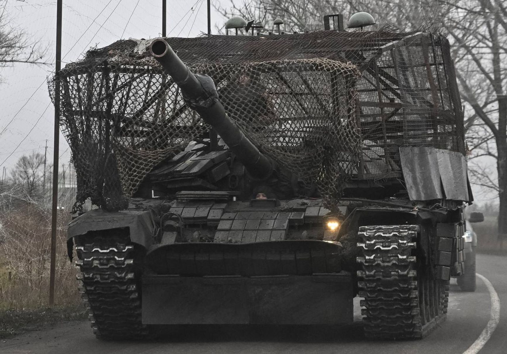 Модернизированный Т-72ЕА с «мангалом» и системами РЭБ