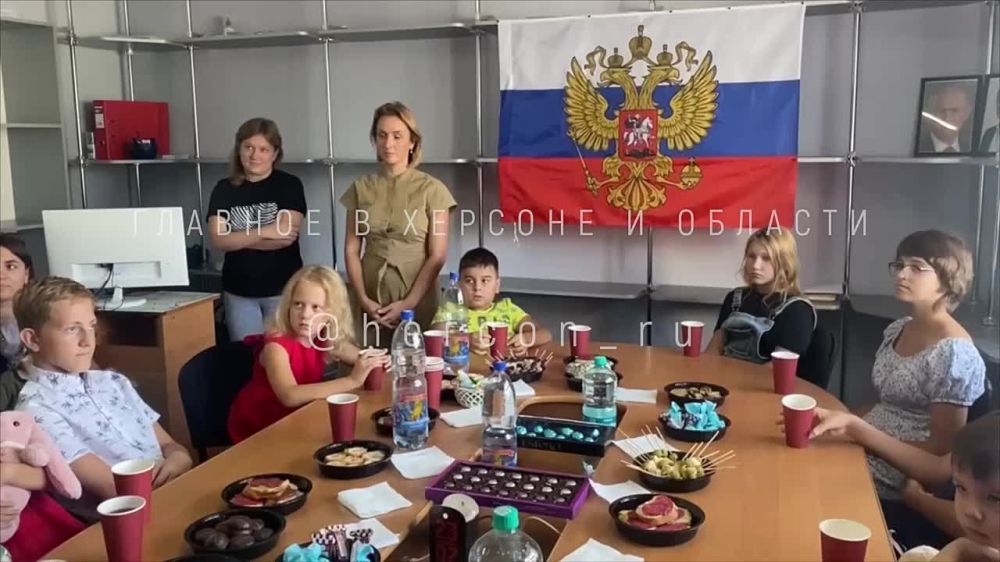 Мария Львова-Белова в Херсонской области