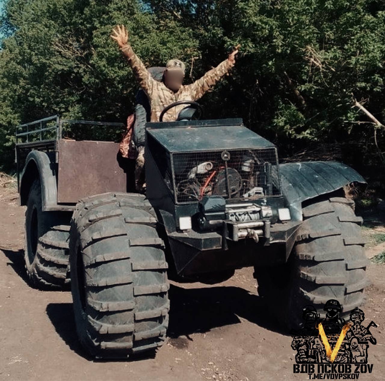 Багги с двигателем от ВАЗ-2109 на вооружении ВС РФ