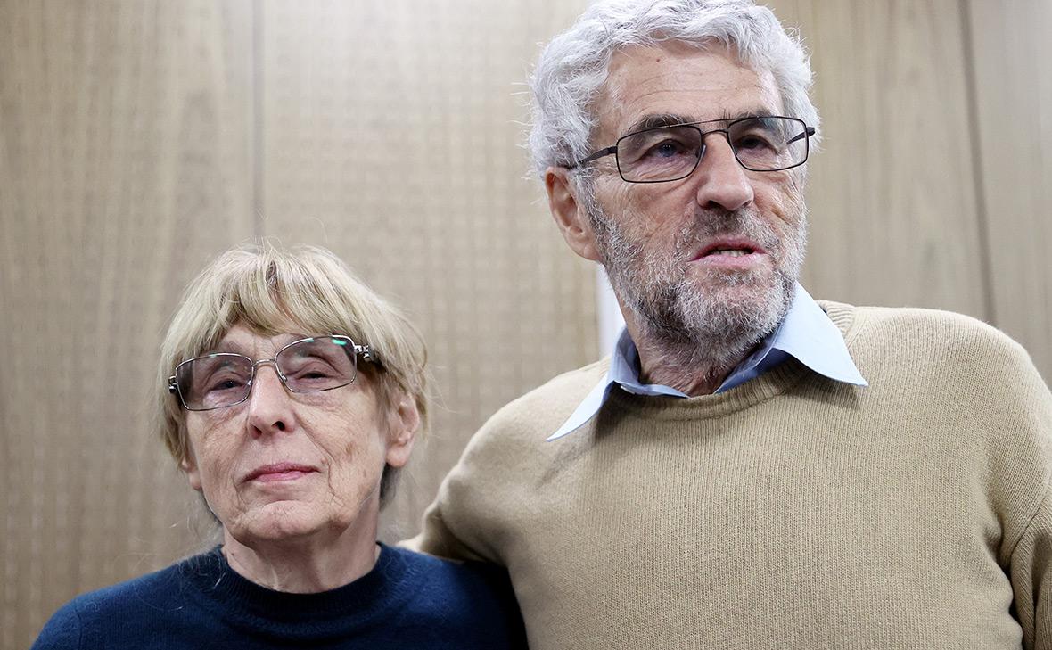 Леонид Гозман с женой 