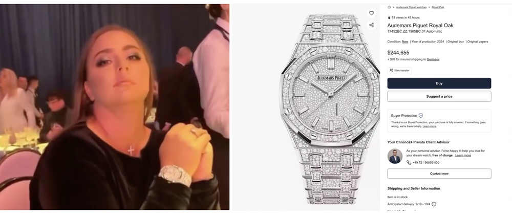 Анна Краснова на дне рождения Николая Баскова