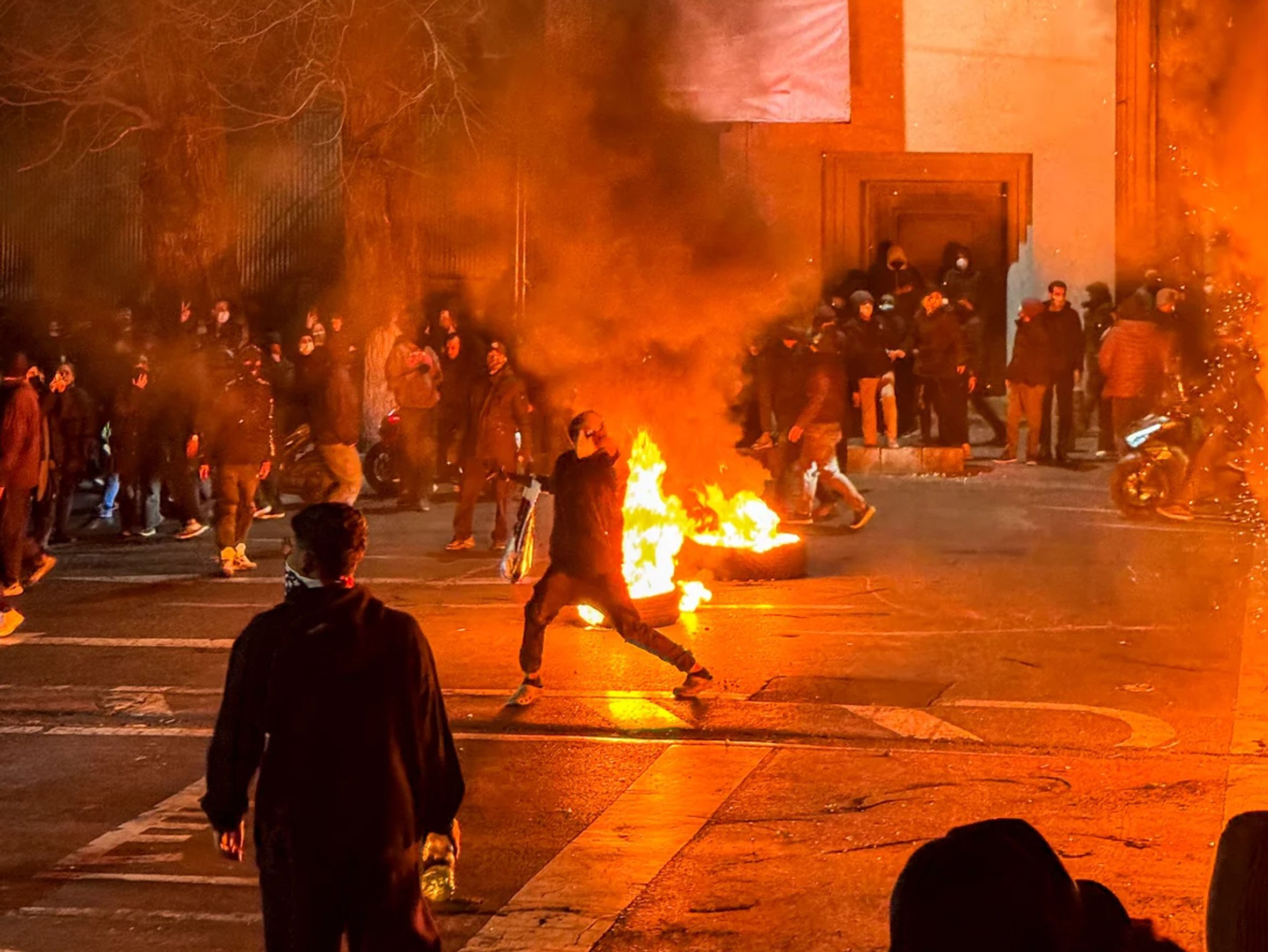 Riots in Tehran, Jan. 9, 2026