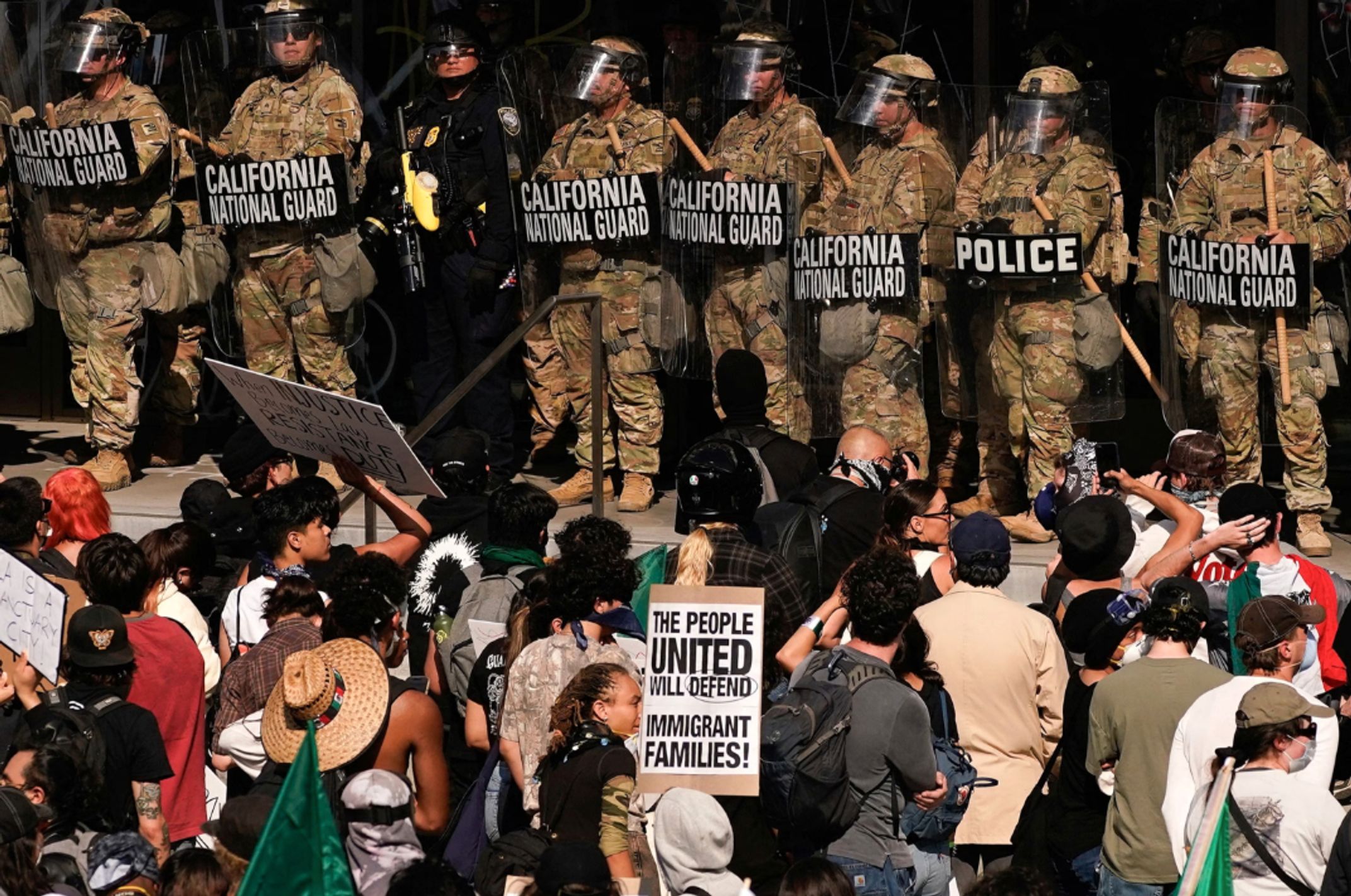 Trump accused the authorities of Los Angeles, Portland, and Chicago of rebellion and sent National Guard units and even Marines into the cities