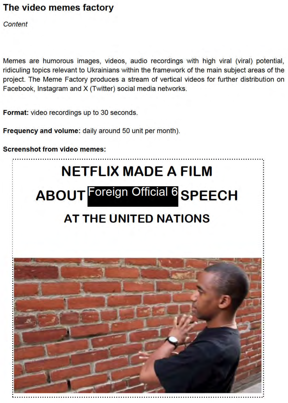 From the presentation of the SDA's disinformation campaign on Ukraine