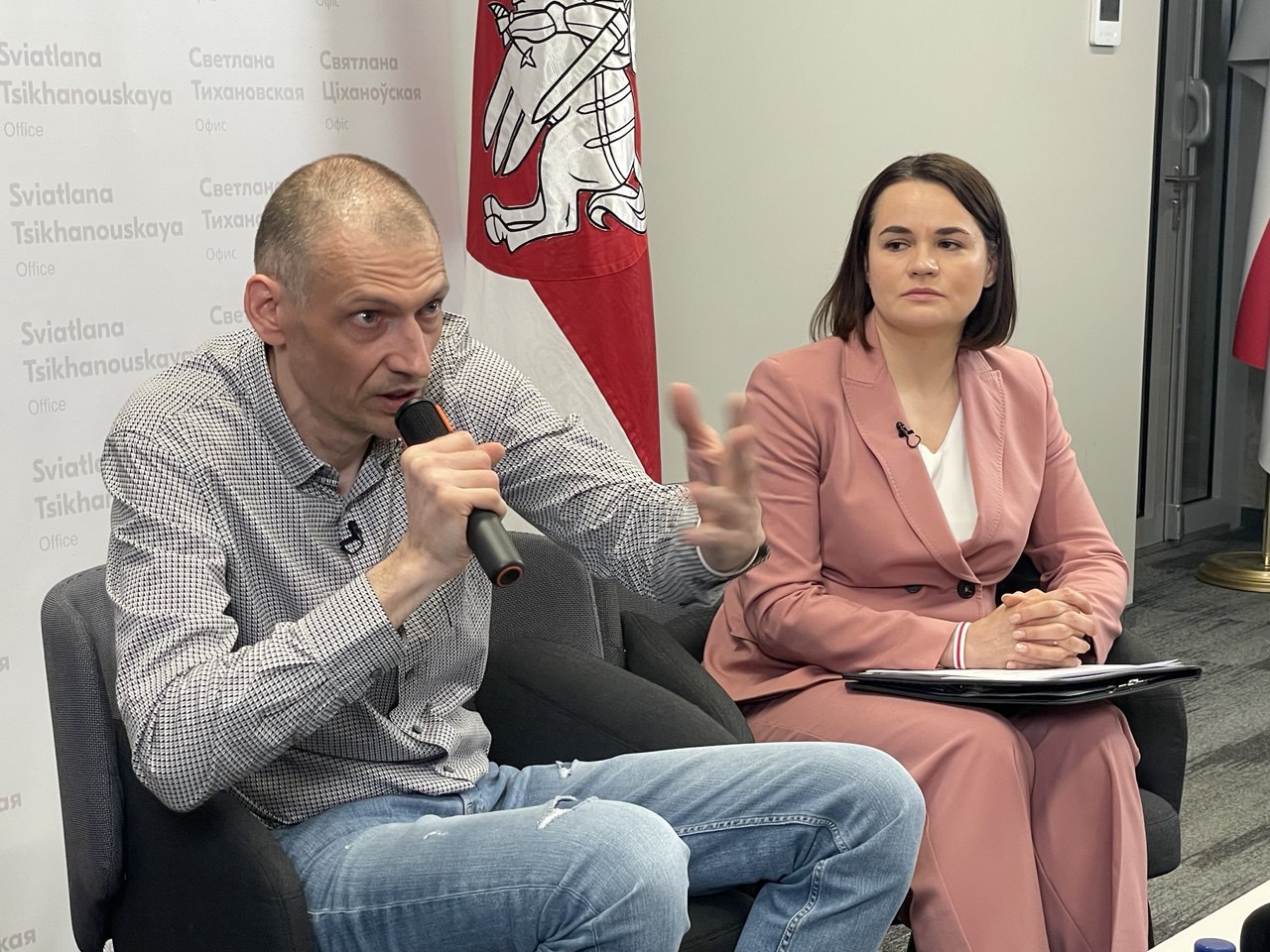 Сергей и Светлана Тихановские. Фото: The Insider