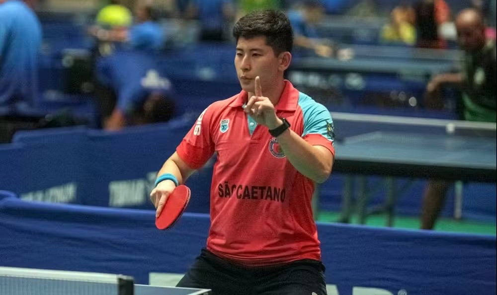 Лука Кумахара / Фото: Jaime Junior/Confederação Brasileira de Tênis de Mesa
